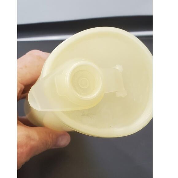 Vtg Tupperware SWEET SAVER Syrup/Honey/Sugar Dispenser Jar #640 with Pour Spout - Picture 3 of 7